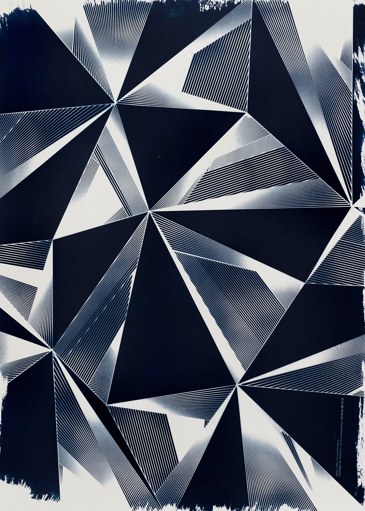 Julian Loscher, Inspiriation: Ron Resch, Triangulate, 1960