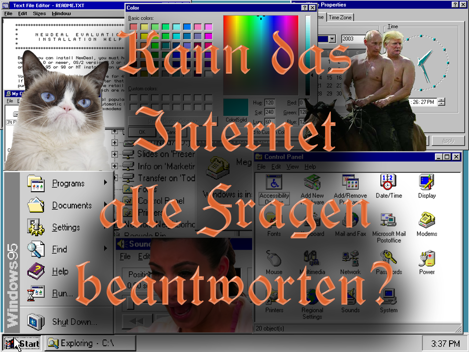 „Spaziergang durch das Internet“ von Merani Schilcher, Robyn Steffen und Tanita Wensky