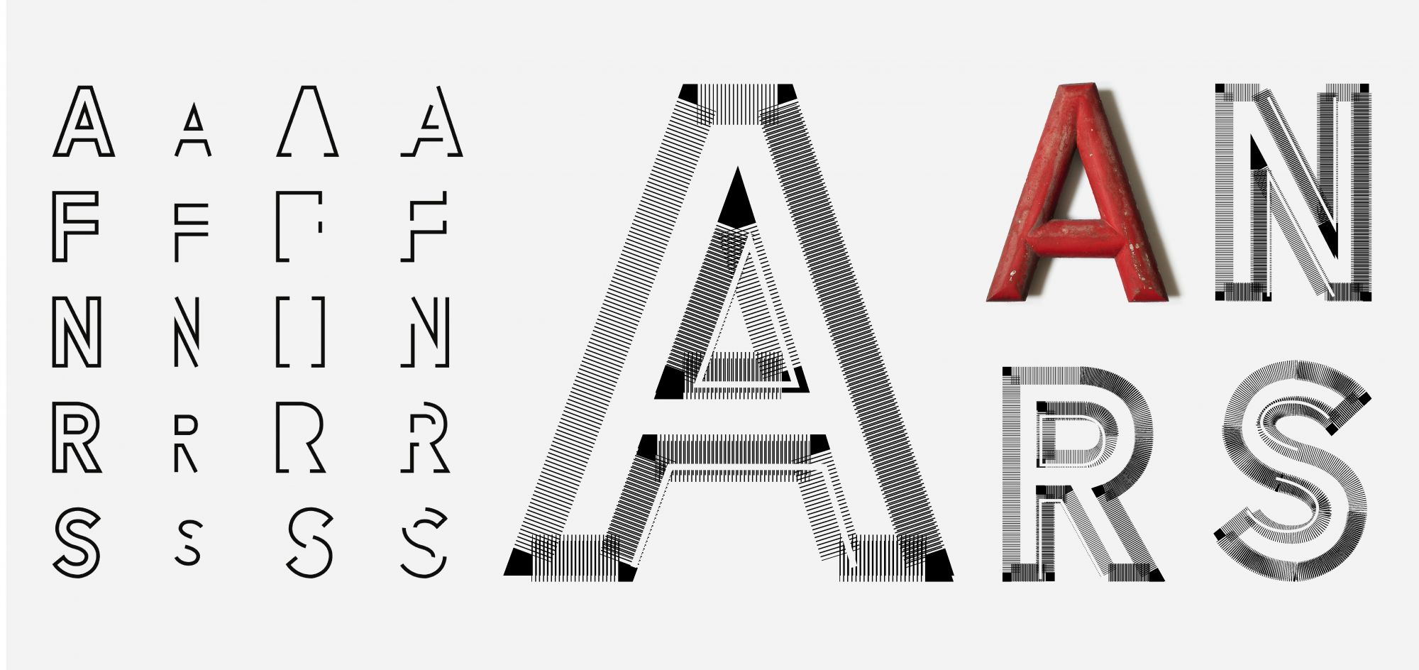 In Wien gibt es einige dieser roten Buchstaben an den Hausfassaden, weil sie meist zur Beschriftung von offiziellen Gebäuden oder Gemeindebauten verwendet werden. In meiner Familie besitzt jeder so einen Buchstaben, passend zum Namen. Alix Stria – Striae