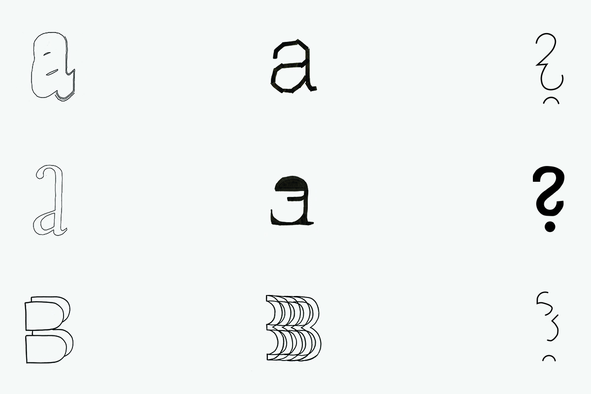 Typografie Transformation